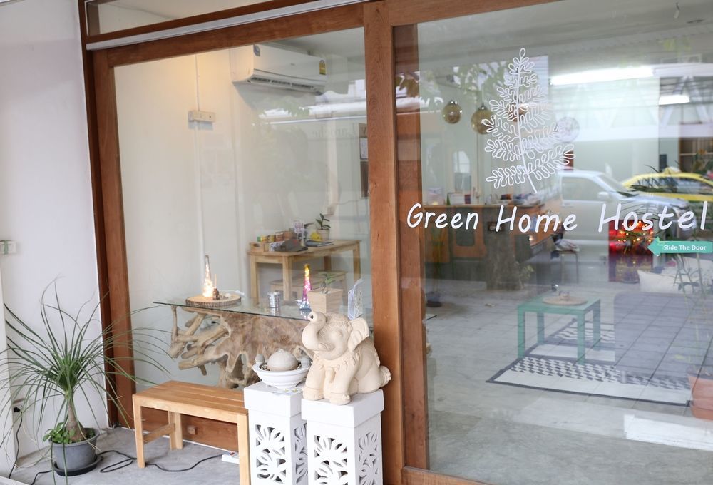 Green Home Hostel And Massage Bangkok Exterior foto